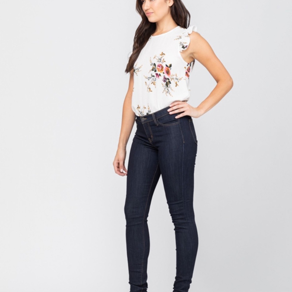 Judy Blue Dark Denim Skinny Jeans